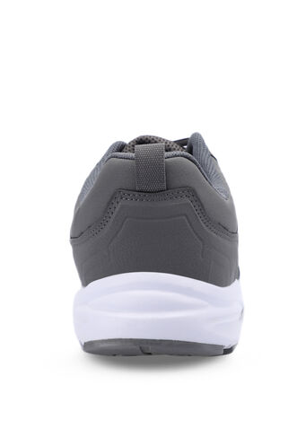 Slazenger PLANE Plus Size Men's Sneaker Shoes Dark Gray - White - Thumbnail