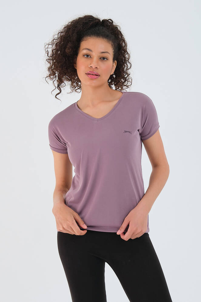 Slazenger PLAY Women's Short Sleeve T-Shirt Lilac