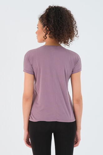 Slazenger PLAY Women's Short Sleeve T-Shirt Lilac - Thumbnail