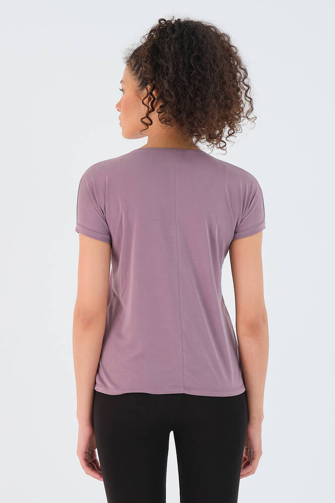 Slazenger PLAY Women's Short Sleeve T-Shirt Lilac