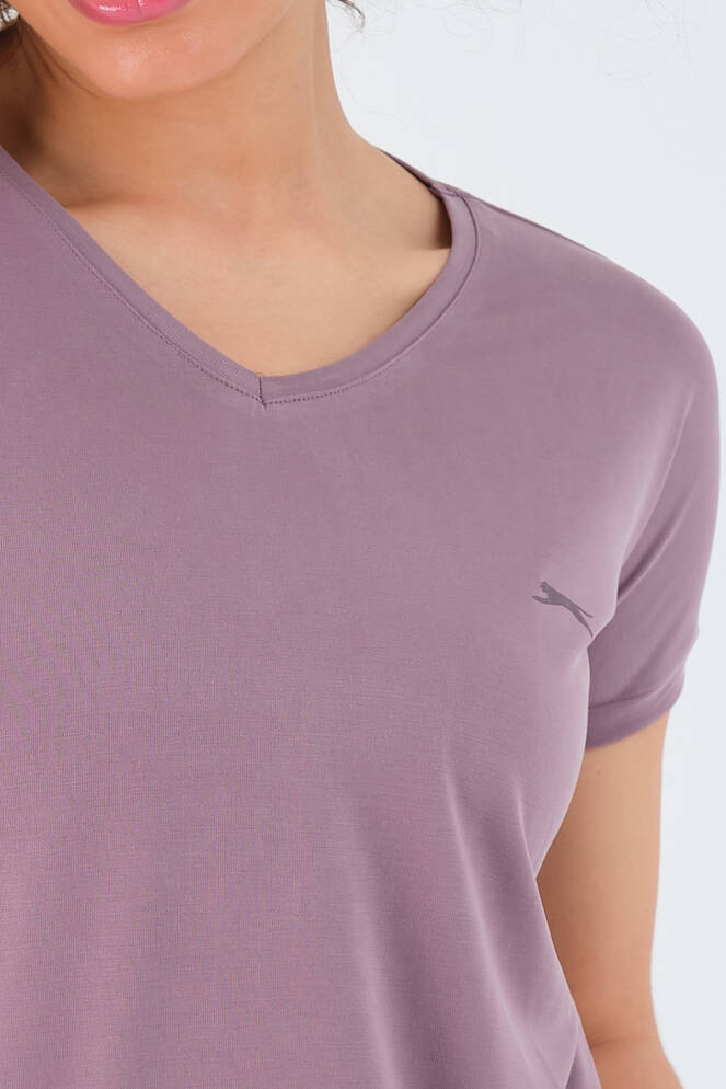 Slazenger PLAY Women's Short Sleeve T-Shirt Lilac