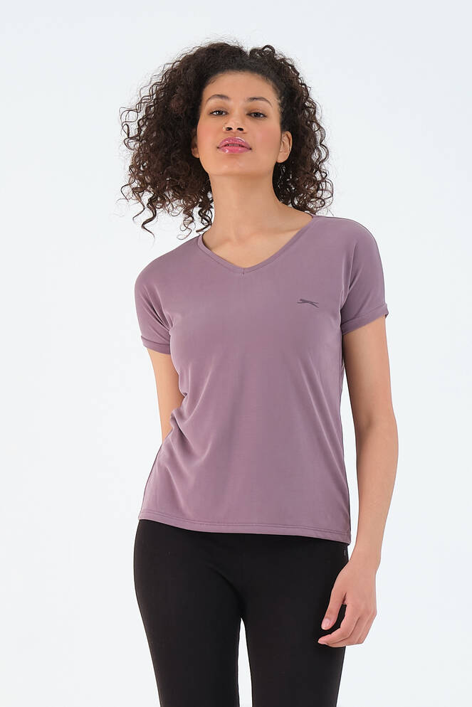 Slazenger PLAY Women's Short Sleeve T-Shirt Lilac