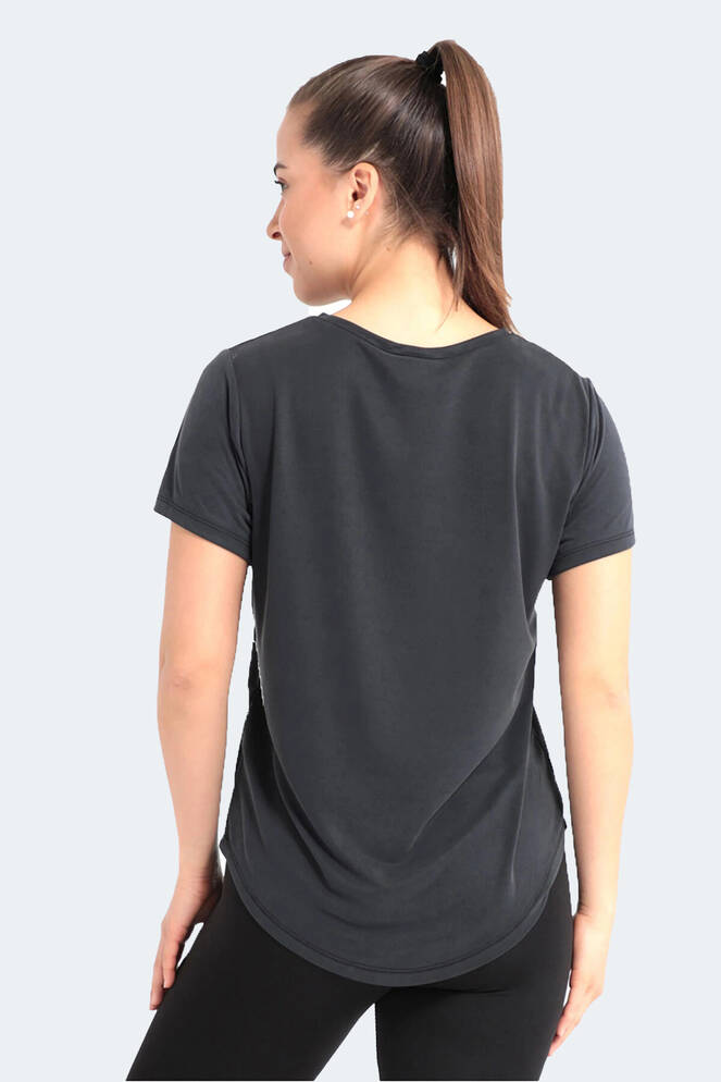 Slazenger PLUS Women's Short Sleeve T-Shirt Dark Grey