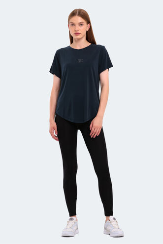 Slazenger PLUS Women's Short Sleeve T-Shirt Navy - Thumbnail