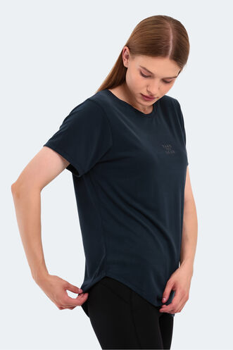 Slazenger PLUS Women's Short Sleeve T-Shirt Navy - Thumbnail