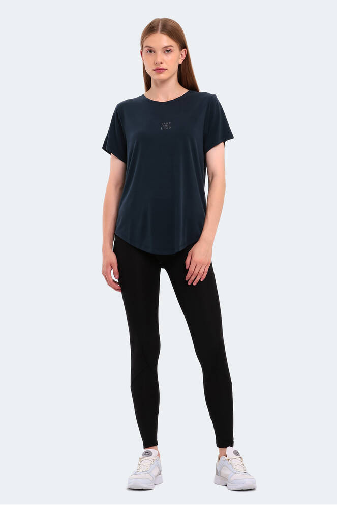 Slazenger PLUS Women's Short Sleeve T-Shirt Navy