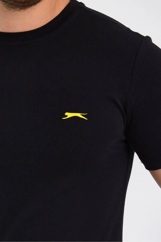 Slazenger POLL Erkek Kısa Kollu T-Shirt Siyah