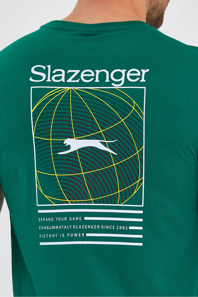 Slazenger POLL Erkek Kısa Kollu T-Shirt Yeşil