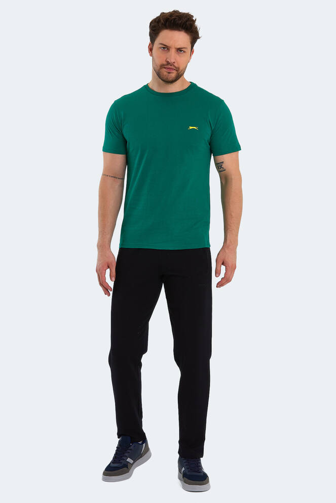 Slazenger POLL Erkek Kısa Kollu T-Shirt Yeşil