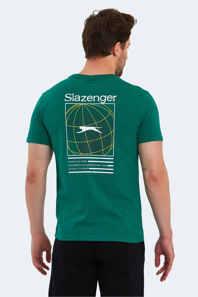 Slazenger POLL Erkek Kısa Kollu T-Shirt Yeşil