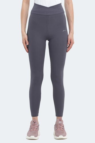 Slazenger PRADEEP Women's Fitness Tights Dark Grey - Thumbnail