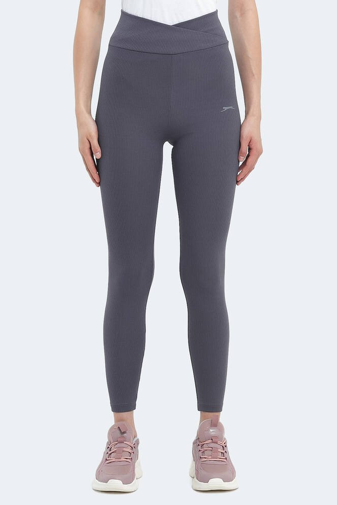 Slazenger PRADEEP Women's Fitness Tights Dark Grey