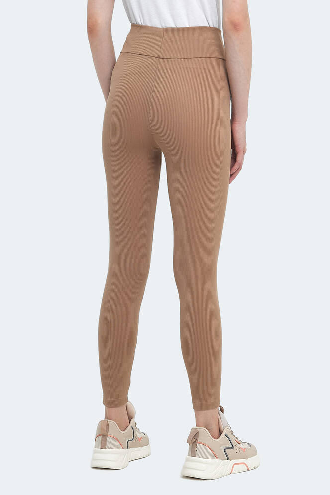 Slazenger PRADEEP Women's Fitness Tights Light Brown