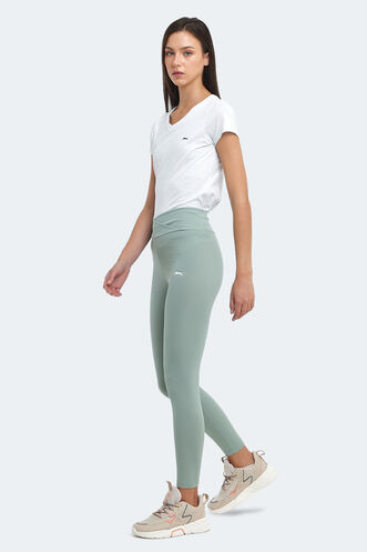 Slazenger PRADEEP Women's Fitness Tights Mint - Thumbnail