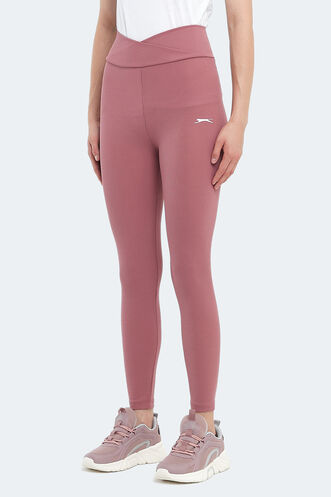 Slazenger PRADEEP Women's Fitness Tights Pink - Thumbnail