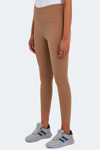 Slazenger PRANAV NEW Women's Tights Beige - Thumbnail