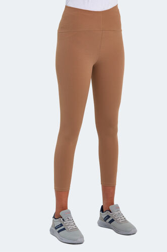 Slazenger PRANAV NEW Women's Tights Beige - Thumbnail