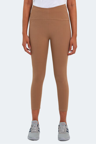 Slazenger PRANAV NEW Women's Tights Beige - Thumbnail