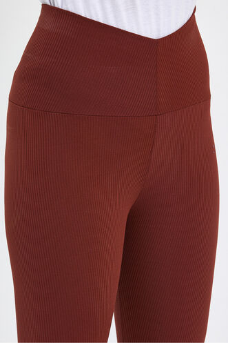 Slazenger PRANAV NEW Women's Tights Brown - Thumbnail