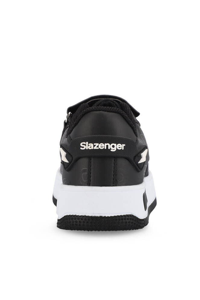 Slazenger PREAT Unisex Çocuk Sneaker Ayakkabı Siyah - Beyaz