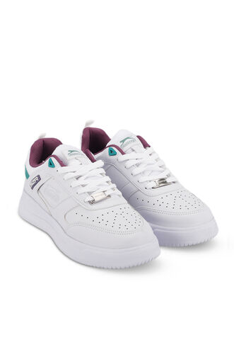 Slazenger PROJECT Sneaker Women's Shoes White - Purple - Thumbnail