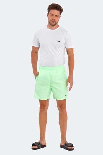 Slazenger RABI Men's Shorts Neon Green - Thumbnail