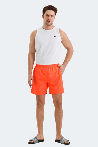 Slazenger RABI Men's Shorts Neon Orange - Thumbnail