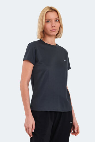 Slazenger RACING Women's T-Shirt Anthracite - Thumbnail