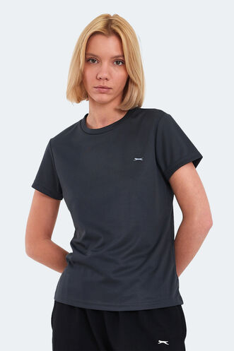 Slazenger RACING Women's T-Shirt Anthracite - Thumbnail