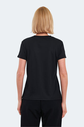 Slazenger RACING Women's T-Shirt Black - Thumbnail