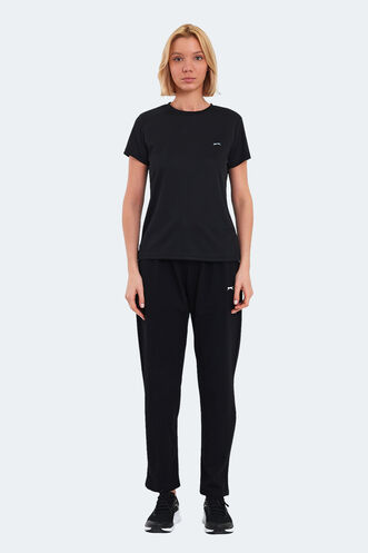 Slazenger RACING Women's T-Shirt Black - Thumbnail