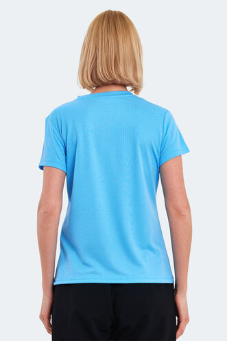 Slazenger RACING Women's T-Shirt Light Blue - Thumbnail