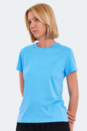 Slazenger RACING Women's T-Shirt Light Blue - Thumbnail