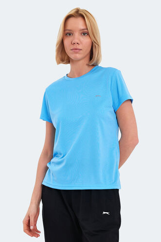 Slazenger RACING Women's T-Shirt Light Blue - Thumbnail