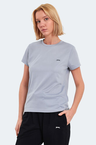 Slazenger - Slazenger RACING Women's T-Shirt Light Gray