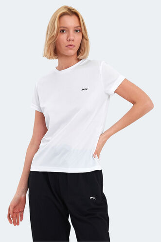 Slazenger RACING Women's T-Shirt White - Thumbnail