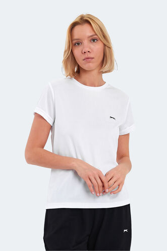 Slazenger RACING Women's T-Shirt White - Thumbnail