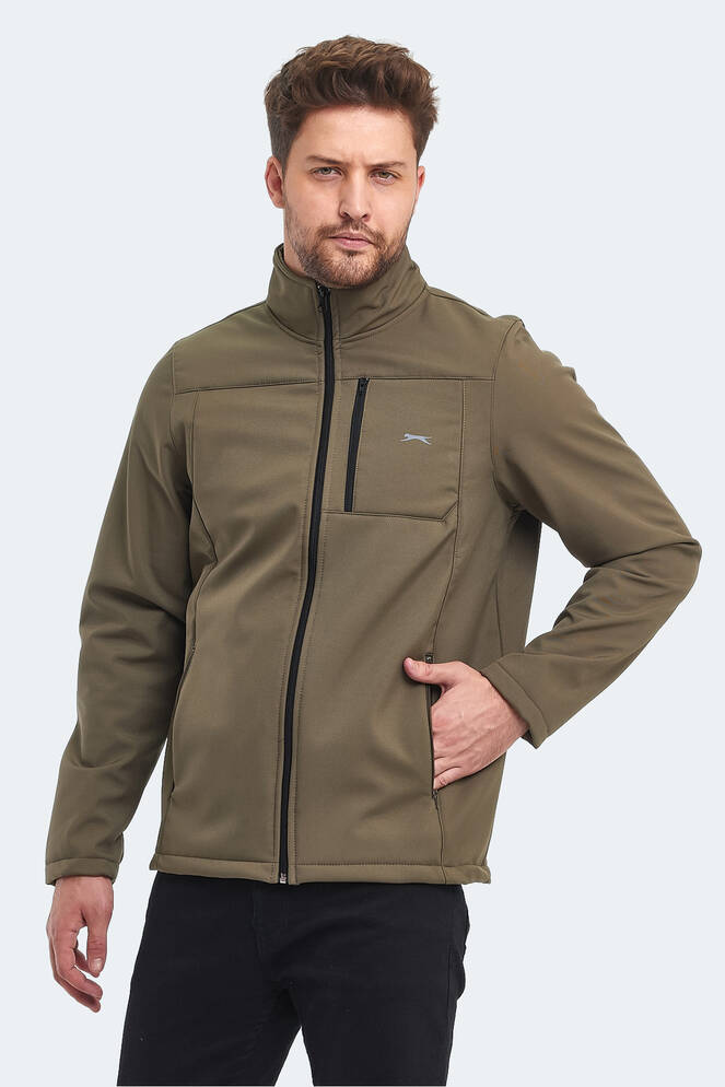 Slazenger RADOS Men's Jacket & Coat Khaki