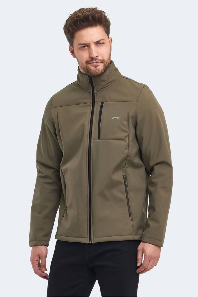 Slazenger RADOS Men's Jacket & Coat Khaki