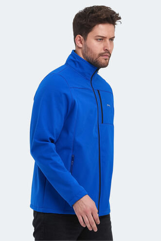 Slazenger RADOS Men's Jacket & Coat Saks Blue - Thumbnail