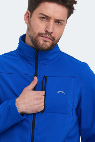 Slazenger RADOS Men's Jacket & Coat Saks Blue - Thumbnail