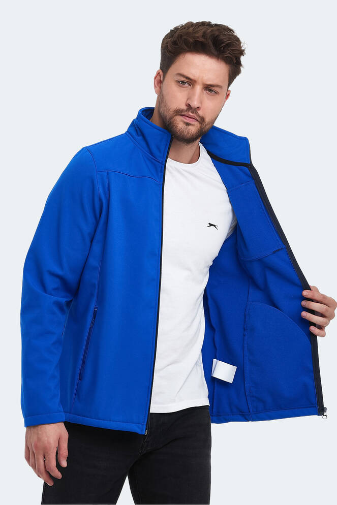 Slazenger RADOS Men's Jacket & Coat Saks Blue