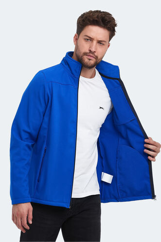 Slazenger RADOS Men's Jacket & Coat Saks Blue - Thumbnail