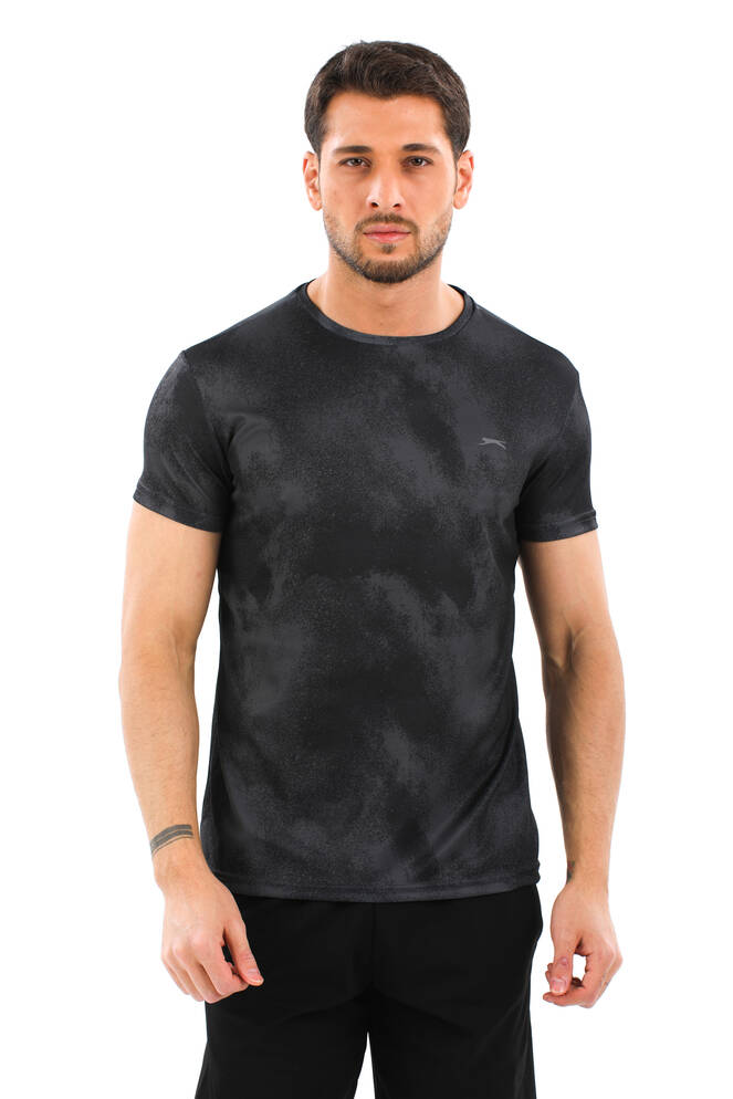 Slazenger RADZIM Men's Short Sleeve T-Shirt Black