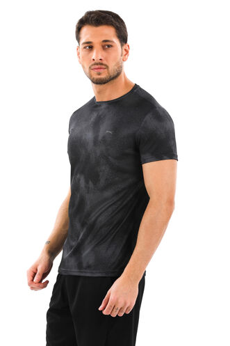 Slazenger RADZIM Men's Short Sleeve T-Shirt Black - Thumbnail