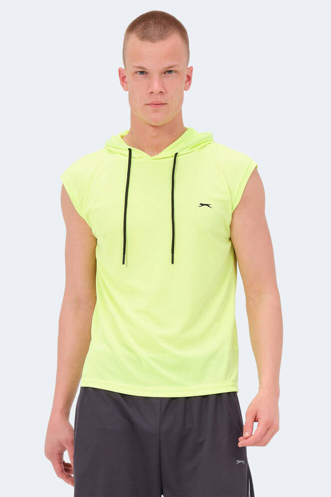 Slazenger RAG Erkek Tişört Neon Sarı