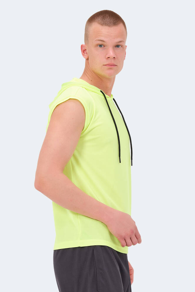 Slazenger RAG Erkek Tişört Neon Sarı