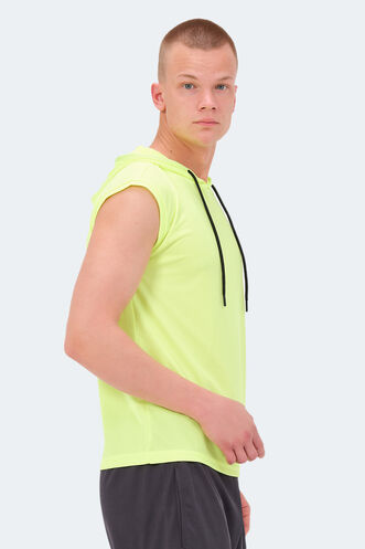 Slazenger RAG Men's T-Shirt Neon Yellow - Thumbnail