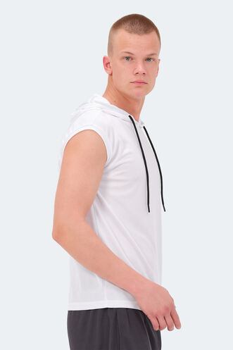 Slazenger RAG Men's T-Shirt White - Thumbnail