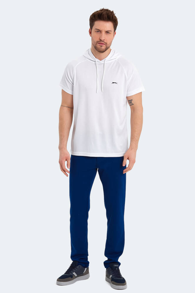 Slazenger RAGNA Erkek Kısa Kollu T-Shirt Beyaz